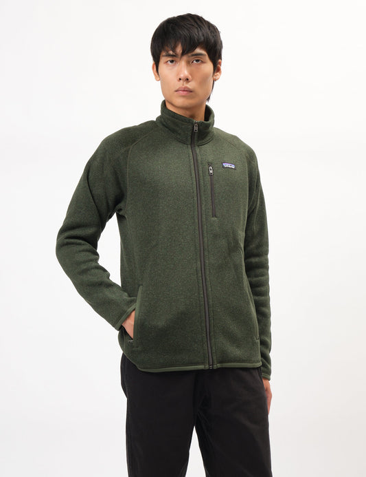 Pata Better Sweater Jacket - Torrey Pine Green